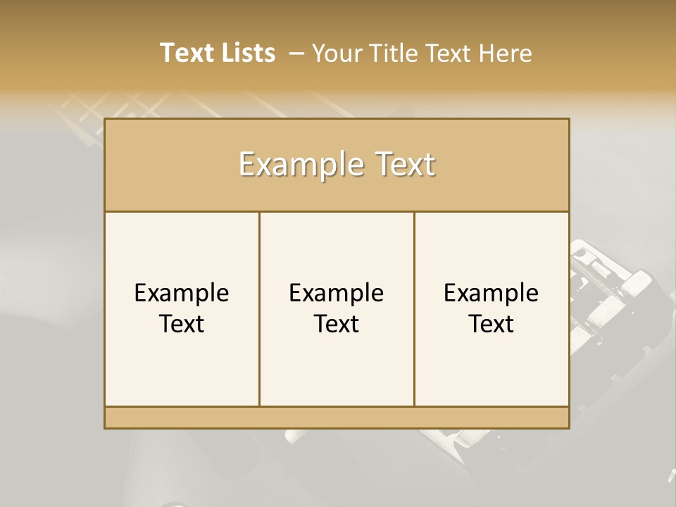 String Instrument Studio Melody PowerPoint Template