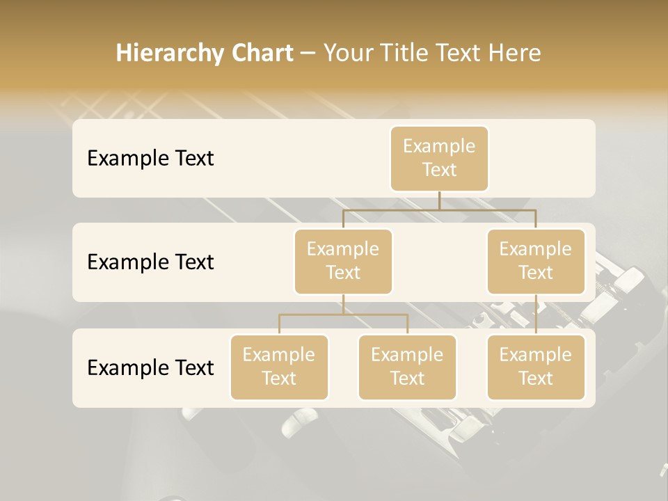 String Instrument Studio Melody PowerPoint Template