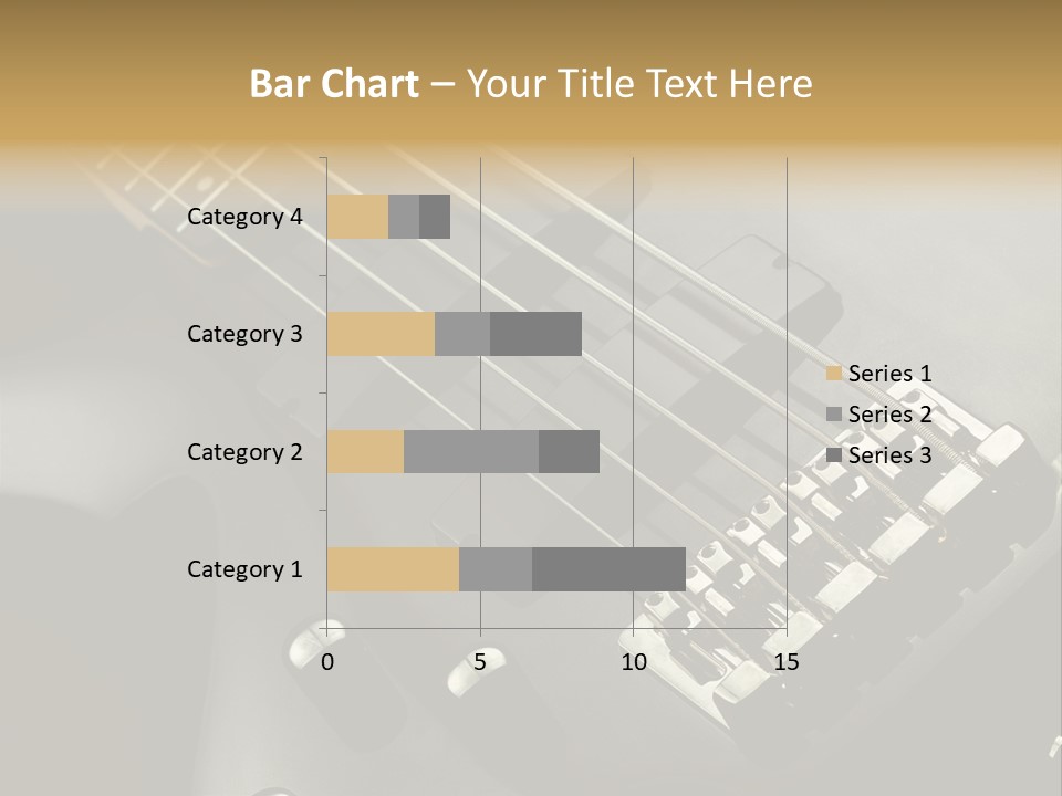 String Instrument Studio Melody PowerPoint Template