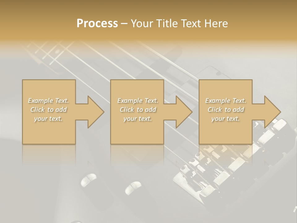 String Instrument Studio Melody PowerPoint Template