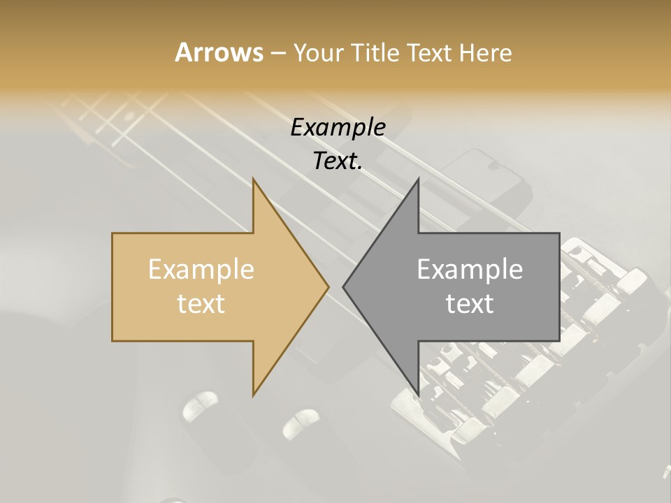 String Instrument Studio Melody PowerPoint Template