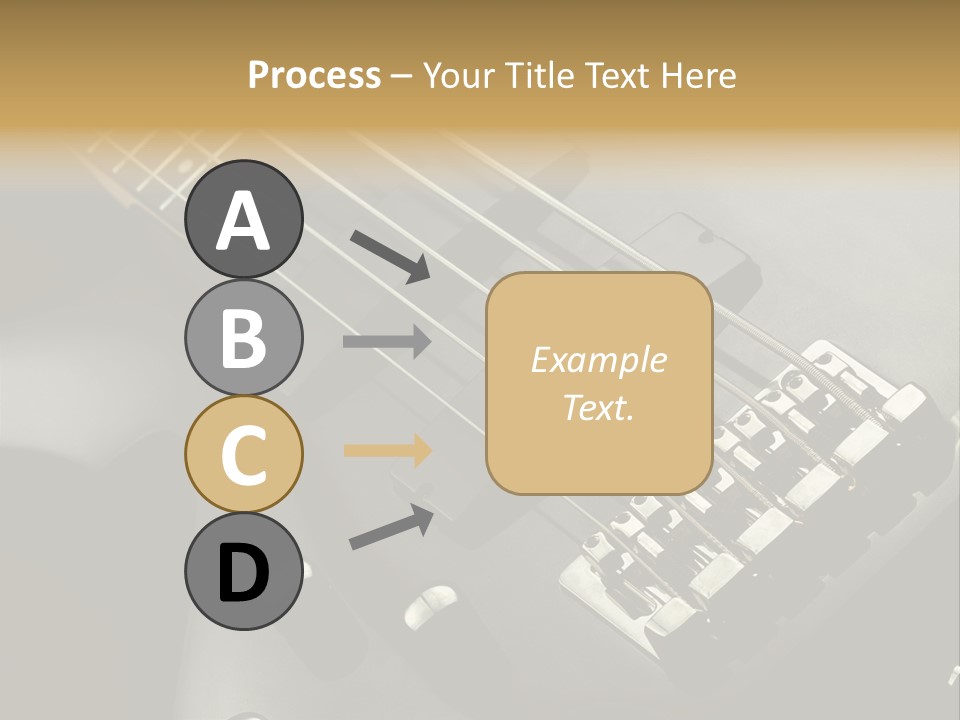 String Instrument Studio Melody PowerPoint Template