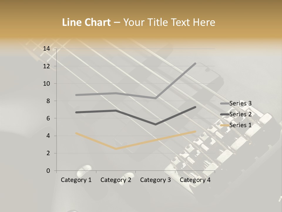 String Instrument Studio Melody PowerPoint Template