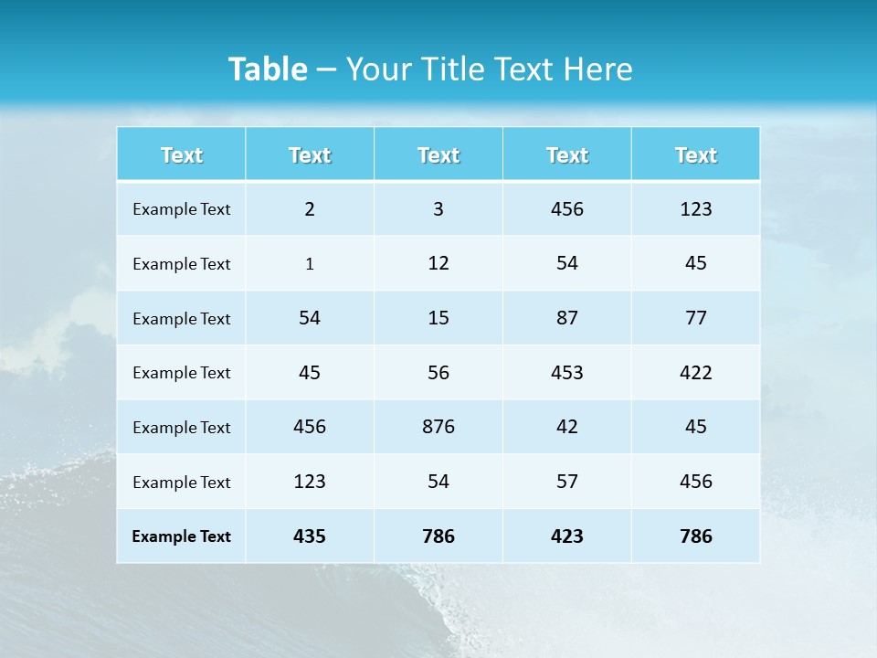 Photo By Vitalily Sokol Idyllic Summer PowerPoint Template
