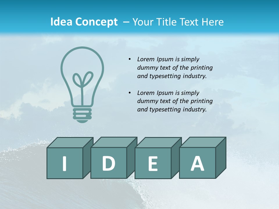 Photo By Vitalily Sokol Idyllic Summer PowerPoint Template