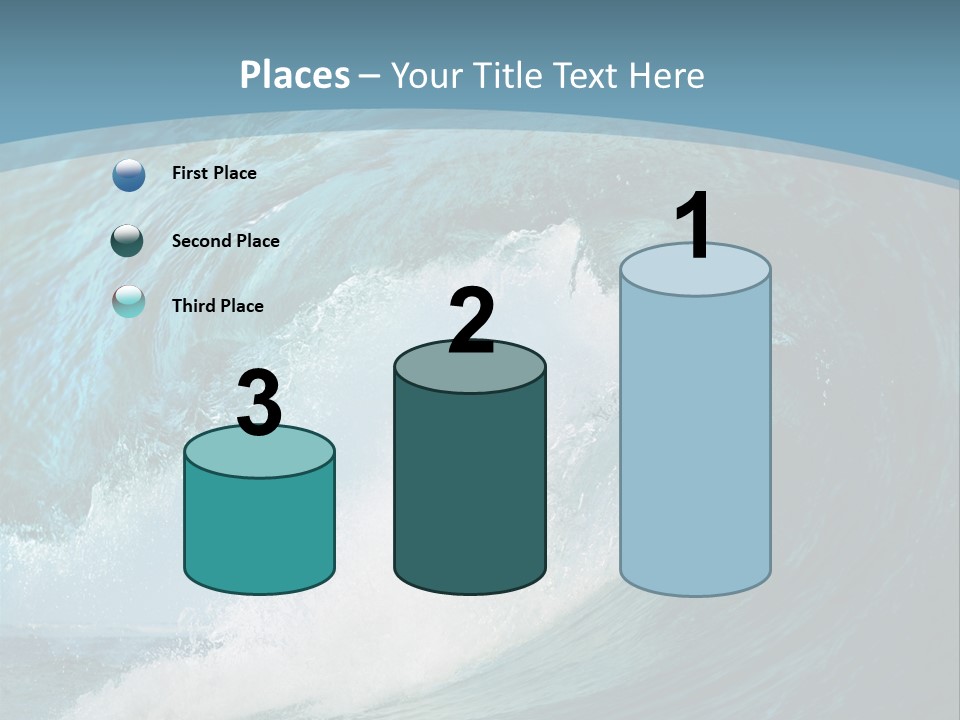 Spray High Reflection PowerPoint Template