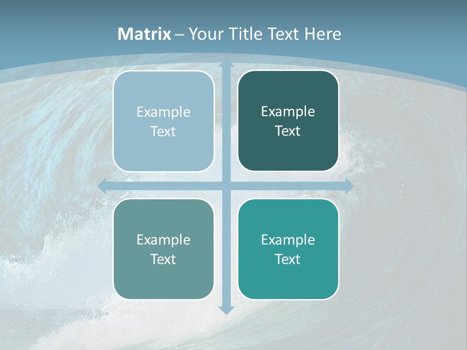 Spray High Reflection PowerPoint Template