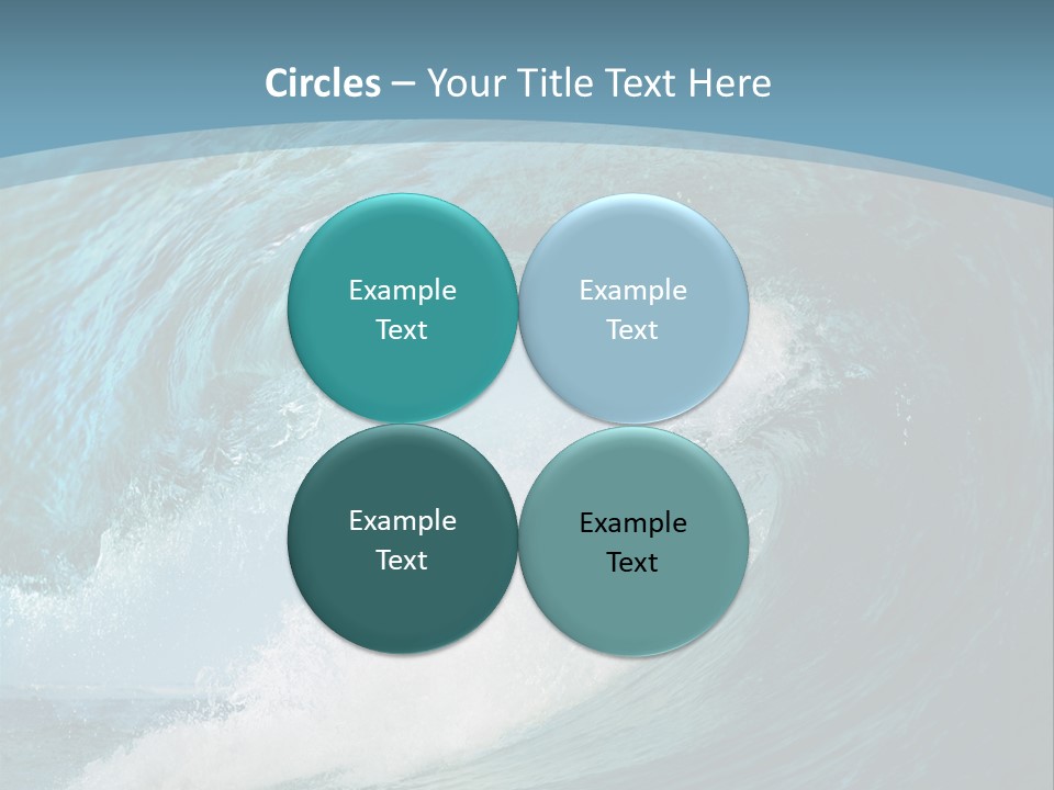 Spray High Reflection PowerPoint Template