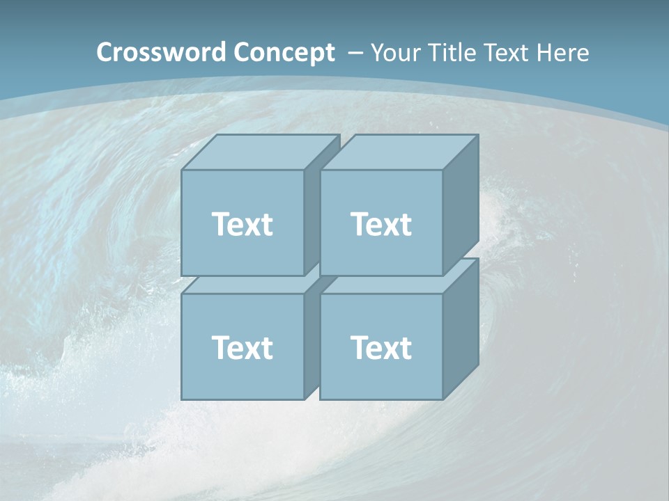 Spray High Reflection PowerPoint Template