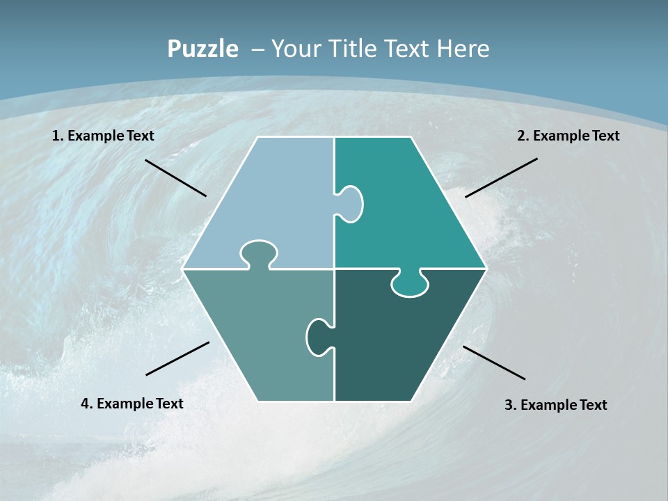 Spray High Reflection PowerPoint Template