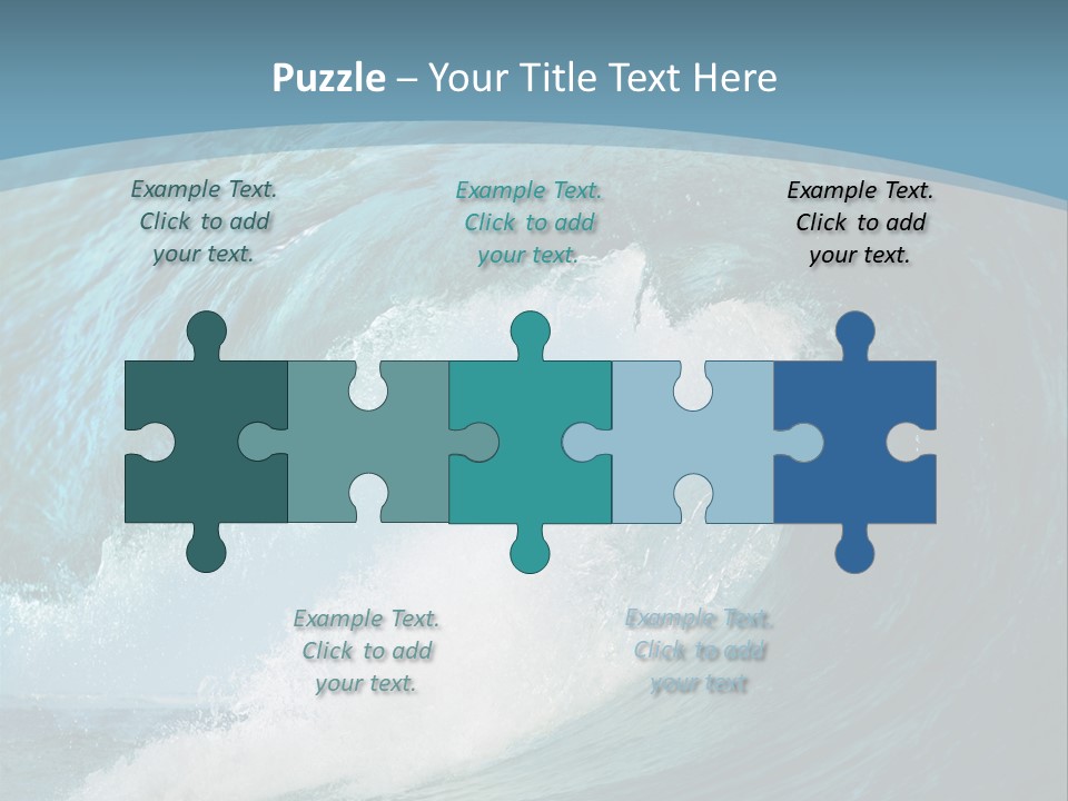 Spray High Reflection PowerPoint Template