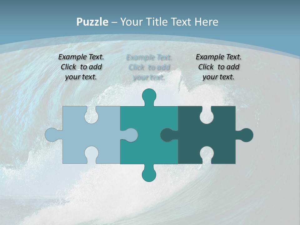 Spray High Reflection PowerPoint Template