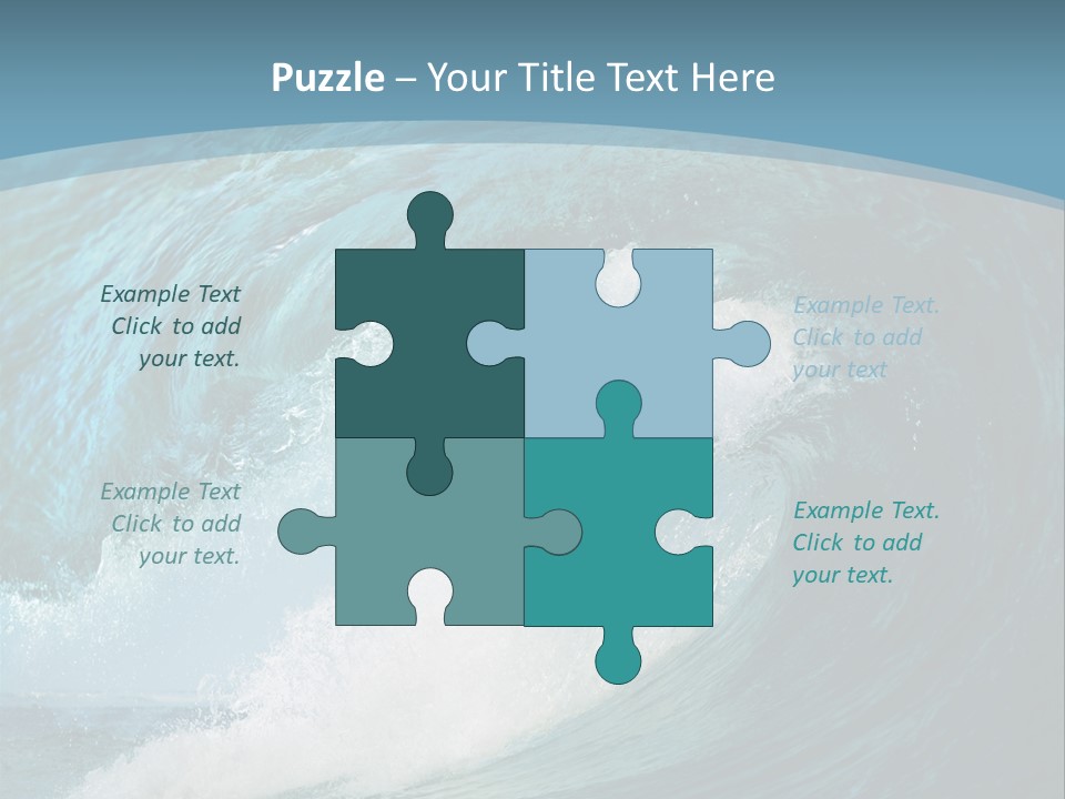 Spray High Reflection PowerPoint Template