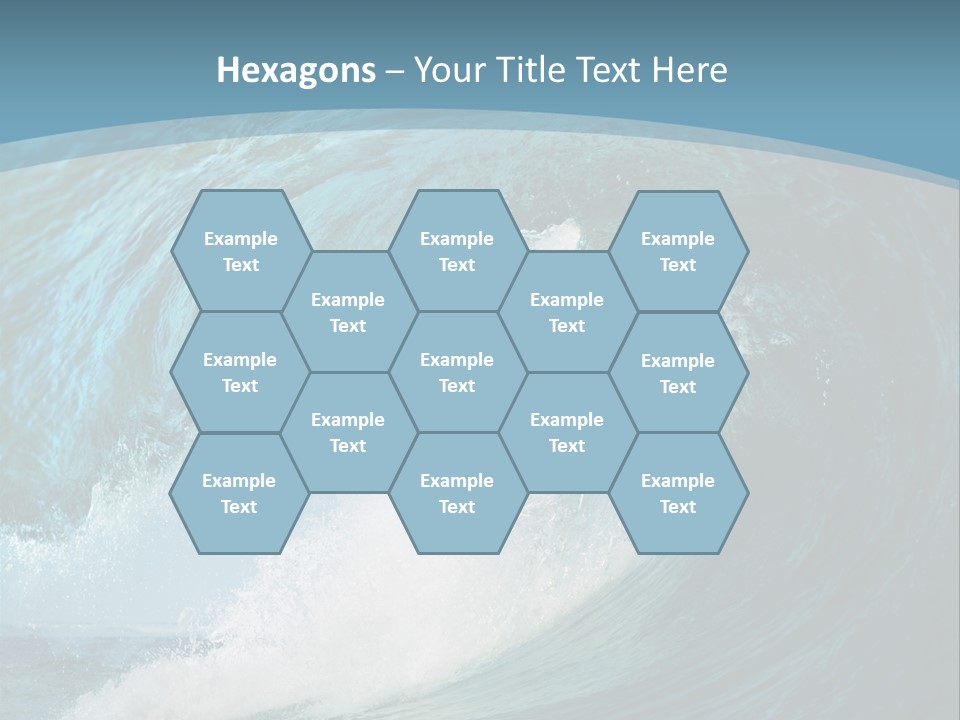 Spray High Reflection PowerPoint Template