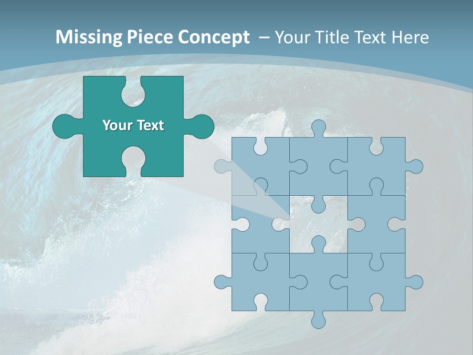 Spray High Reflection PowerPoint Template