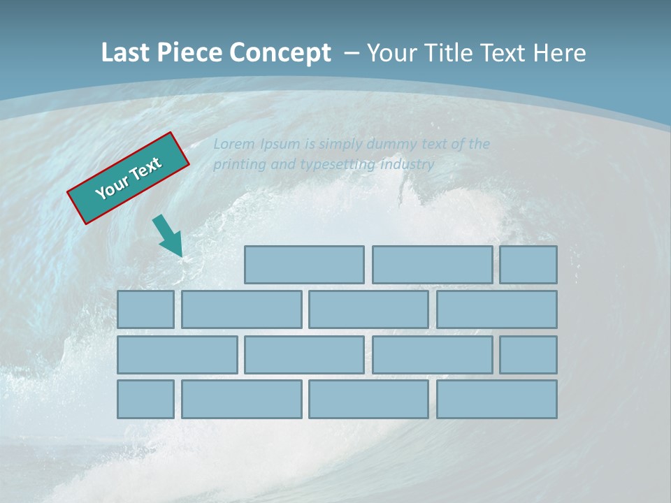 Spray High Reflection PowerPoint Template
