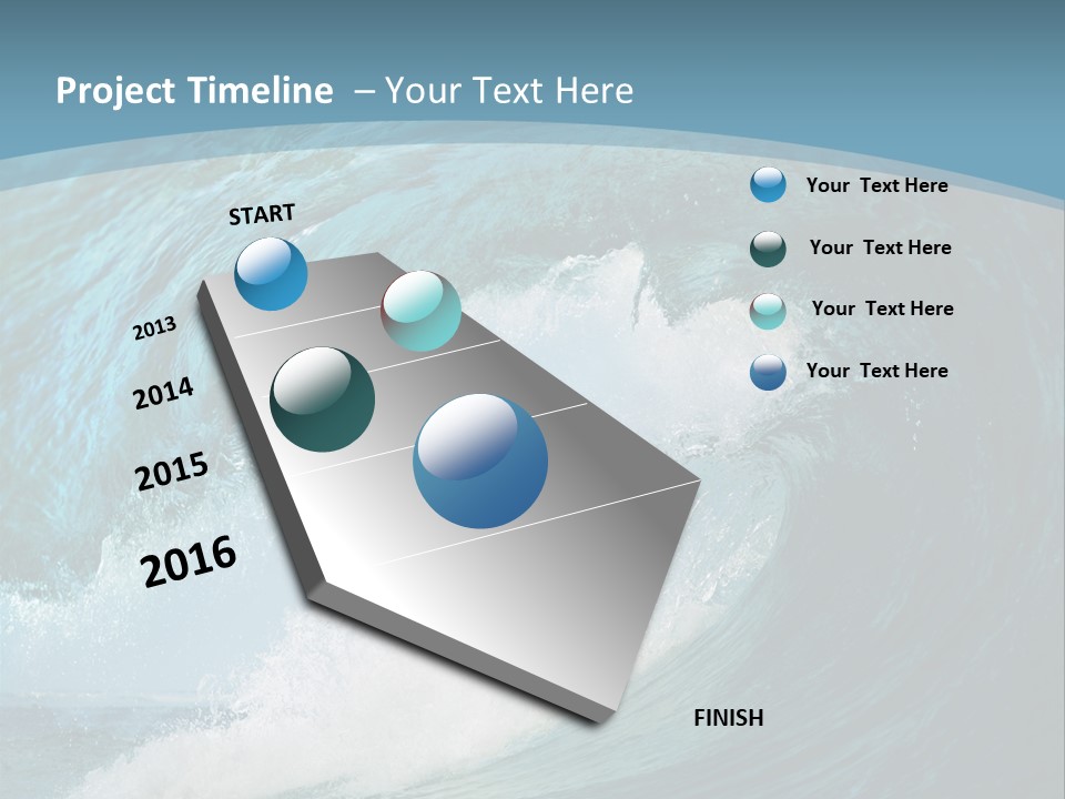 Spray High Reflection PowerPoint Template