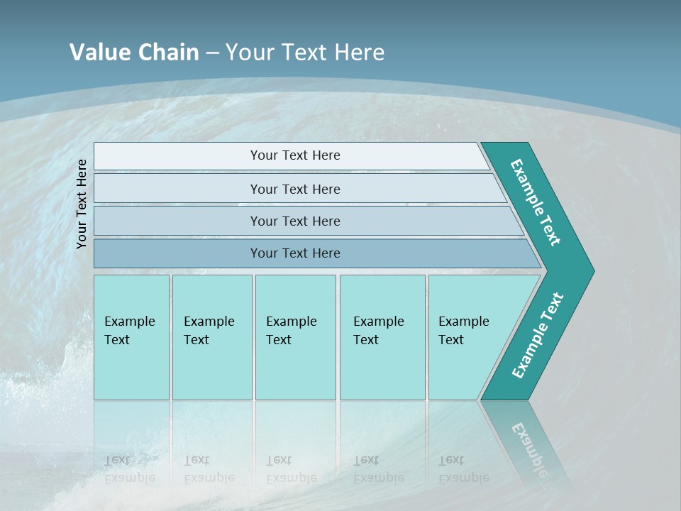 Spray High Reflection PowerPoint Template