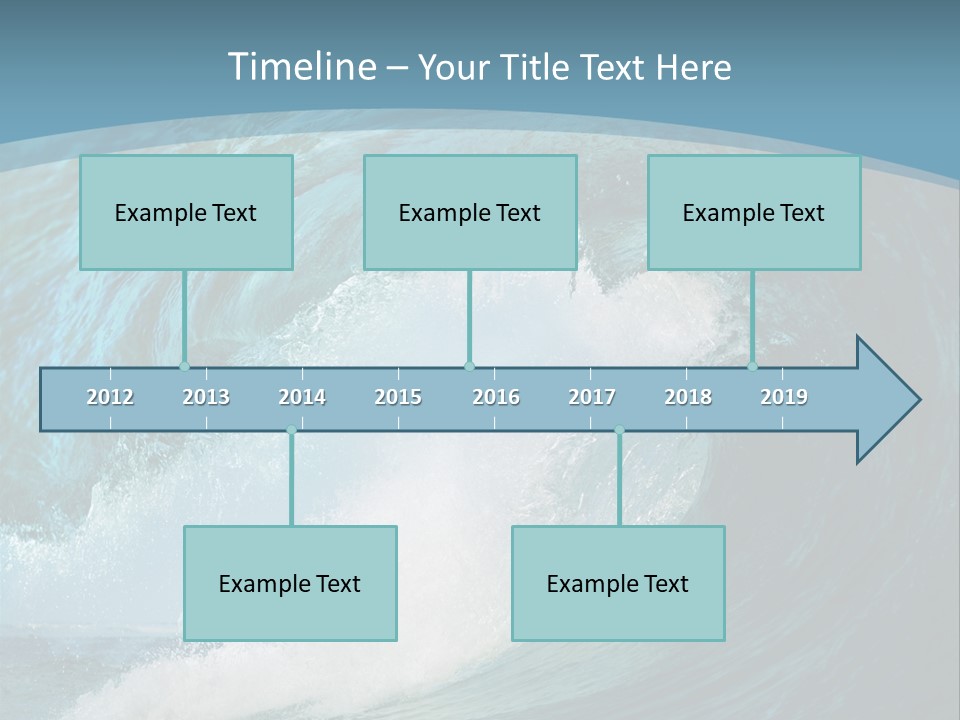 Spray High Reflection PowerPoint Template