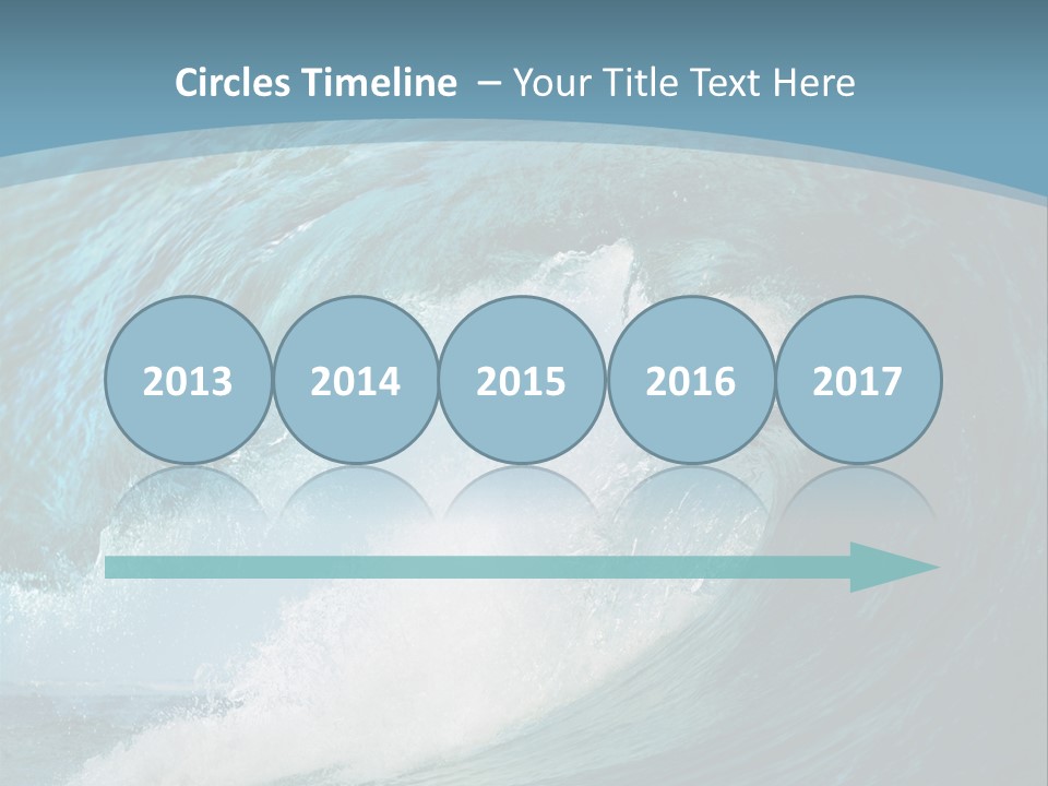 Spray High Reflection PowerPoint Template