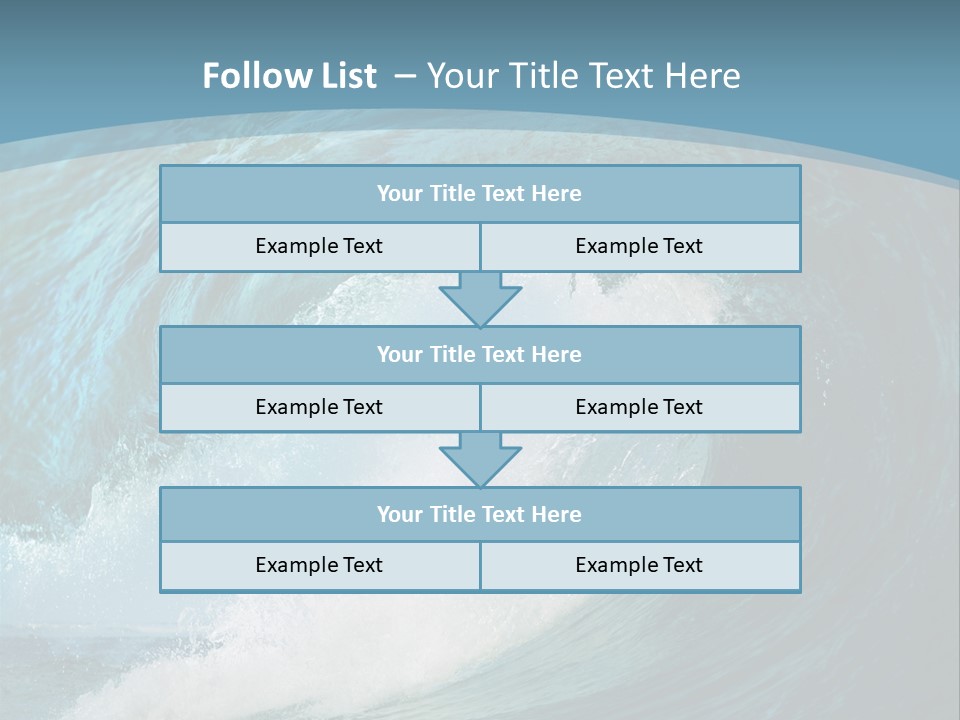 Spray High Reflection PowerPoint Template