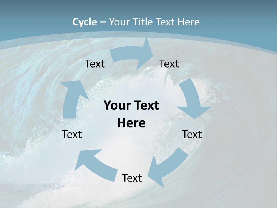 Spray High Reflection PowerPoint Template