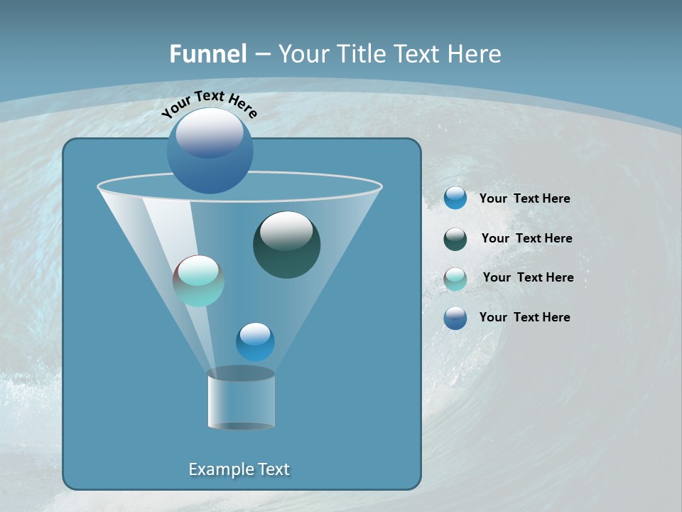 Spray High Reflection PowerPoint Template