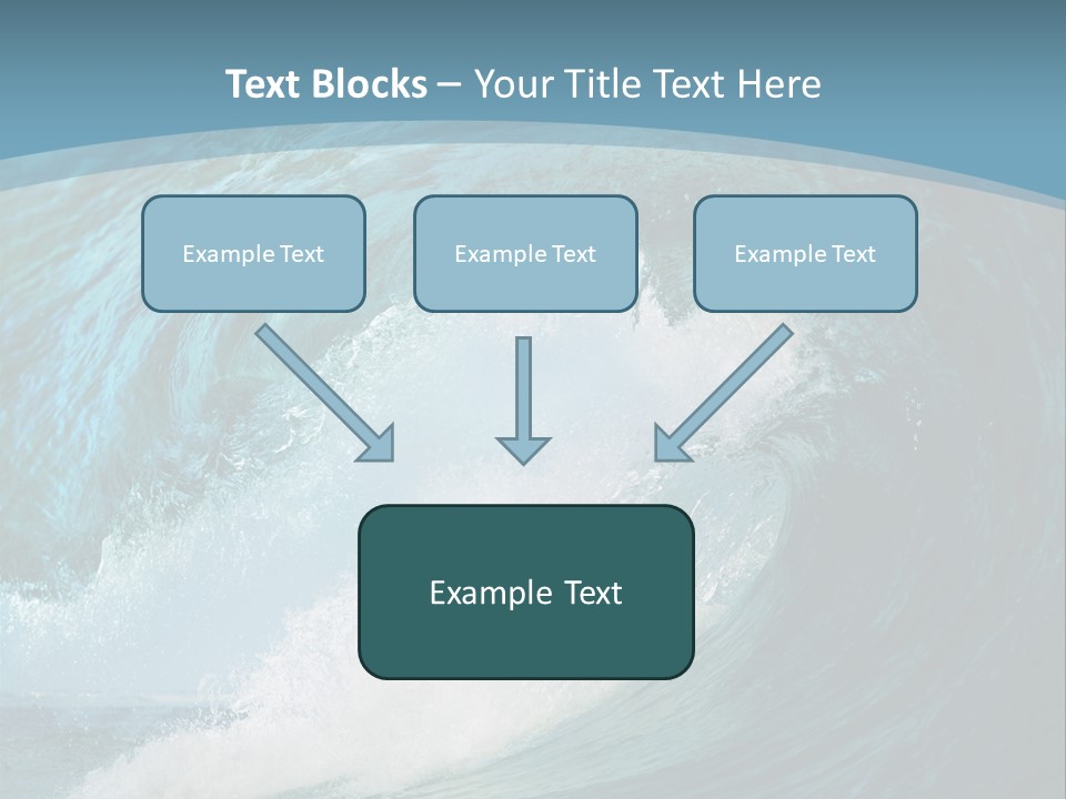 Spray High Reflection PowerPoint Template
