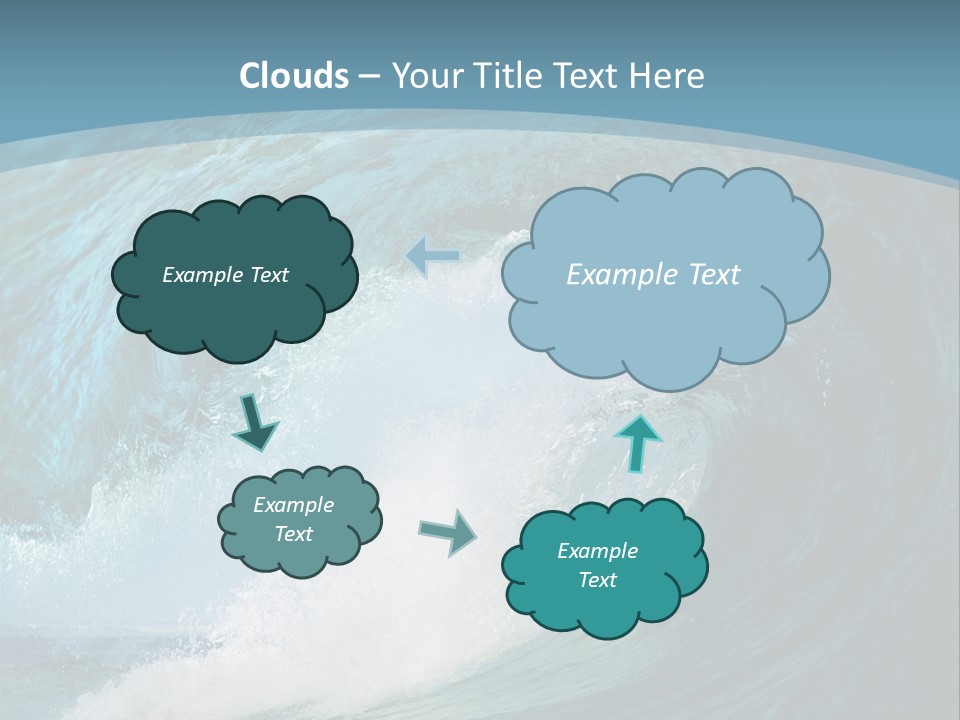 Spray High Reflection PowerPoint Template