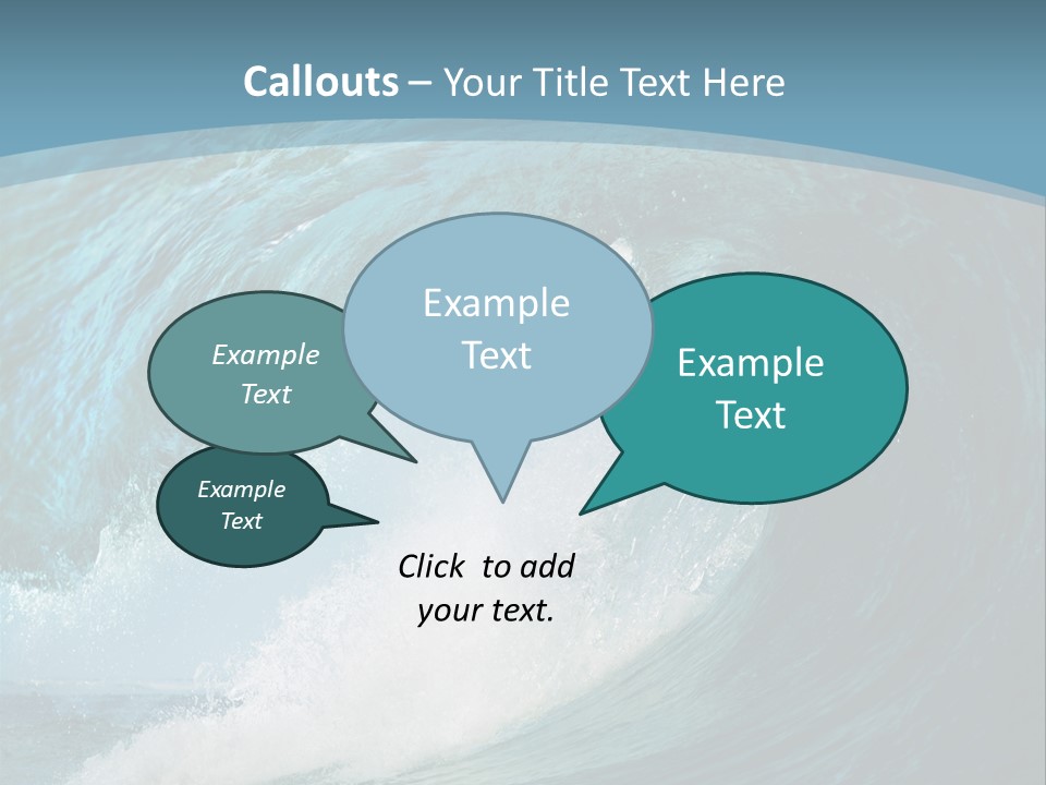 Spray High Reflection PowerPoint Template