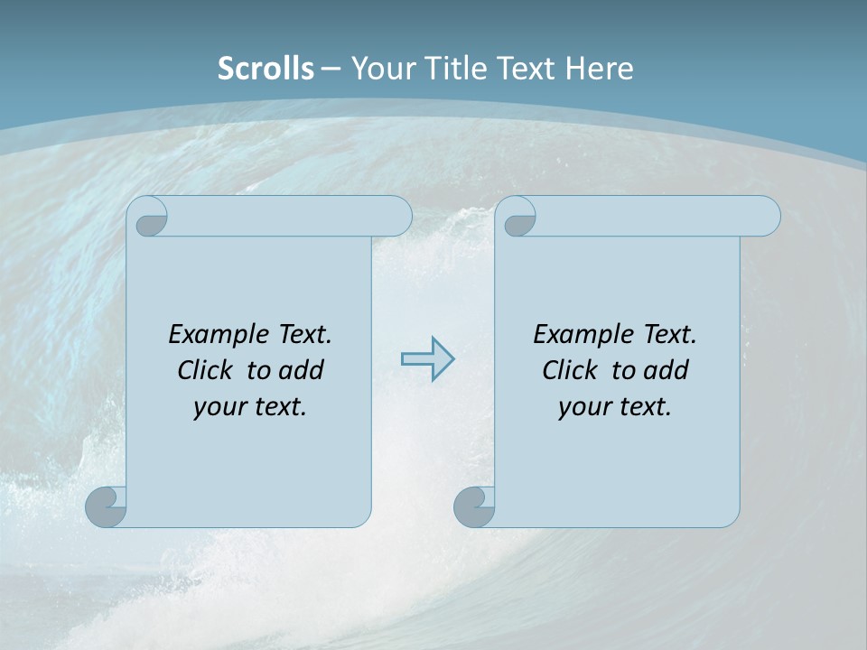Spray High Reflection PowerPoint Template