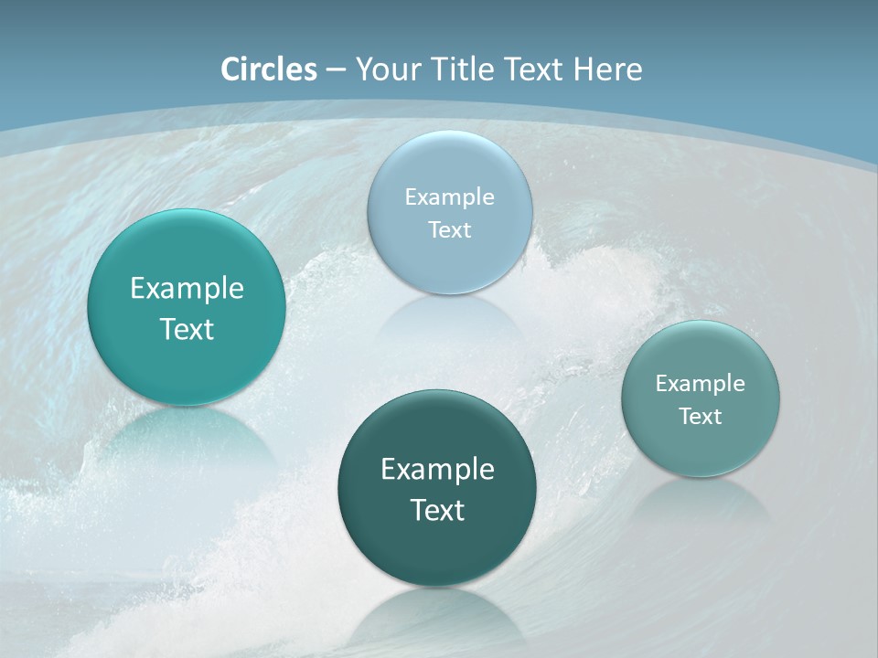 Spray High Reflection PowerPoint Template