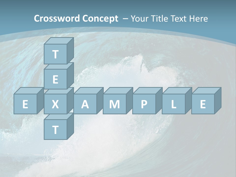 Spray High Reflection PowerPoint Template
