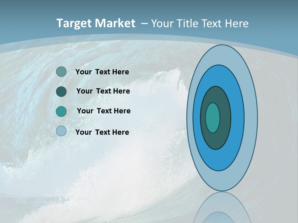 Spray High Reflection PowerPoint Template