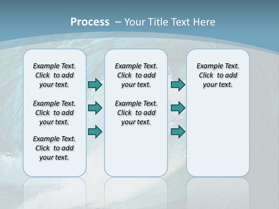 Spray High Reflection PowerPoint Template