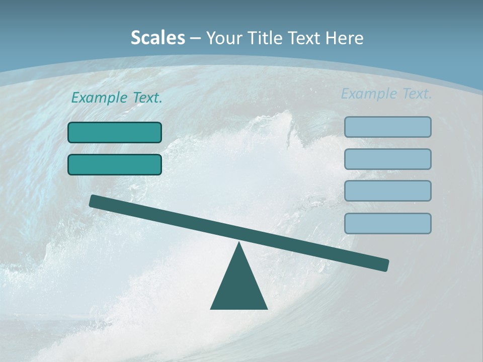 Spray High Reflection PowerPoint Template