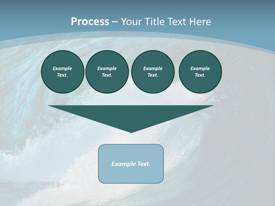 Spray High Reflection PowerPoint Template