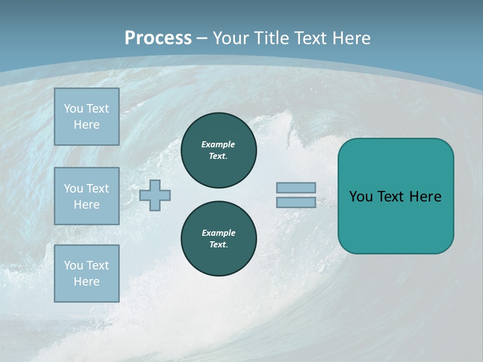 Spray High Reflection PowerPoint Template