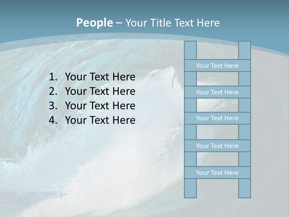 Spray High Reflection PowerPoint Template