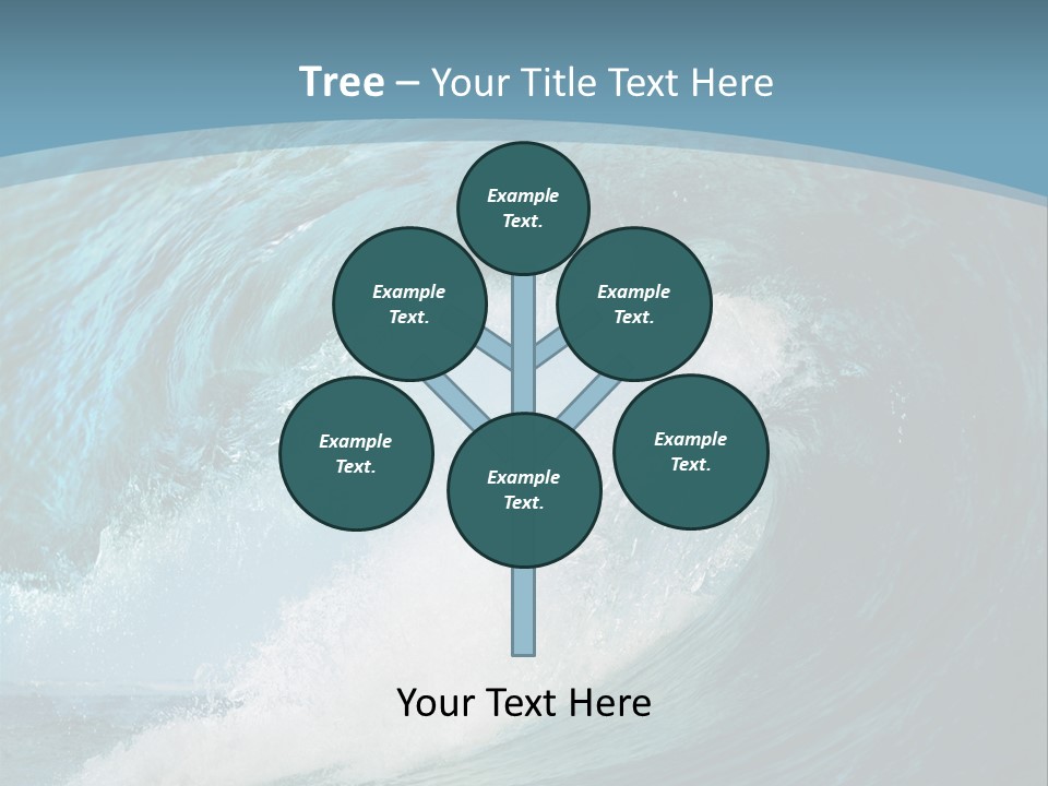 Spray High Reflection PowerPoint Template