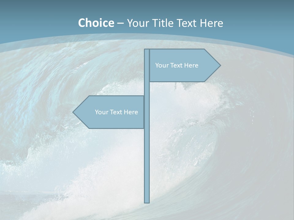 Spray High Reflection PowerPoint Template