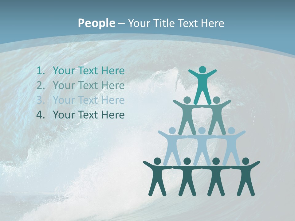 Spray High Reflection PowerPoint Template