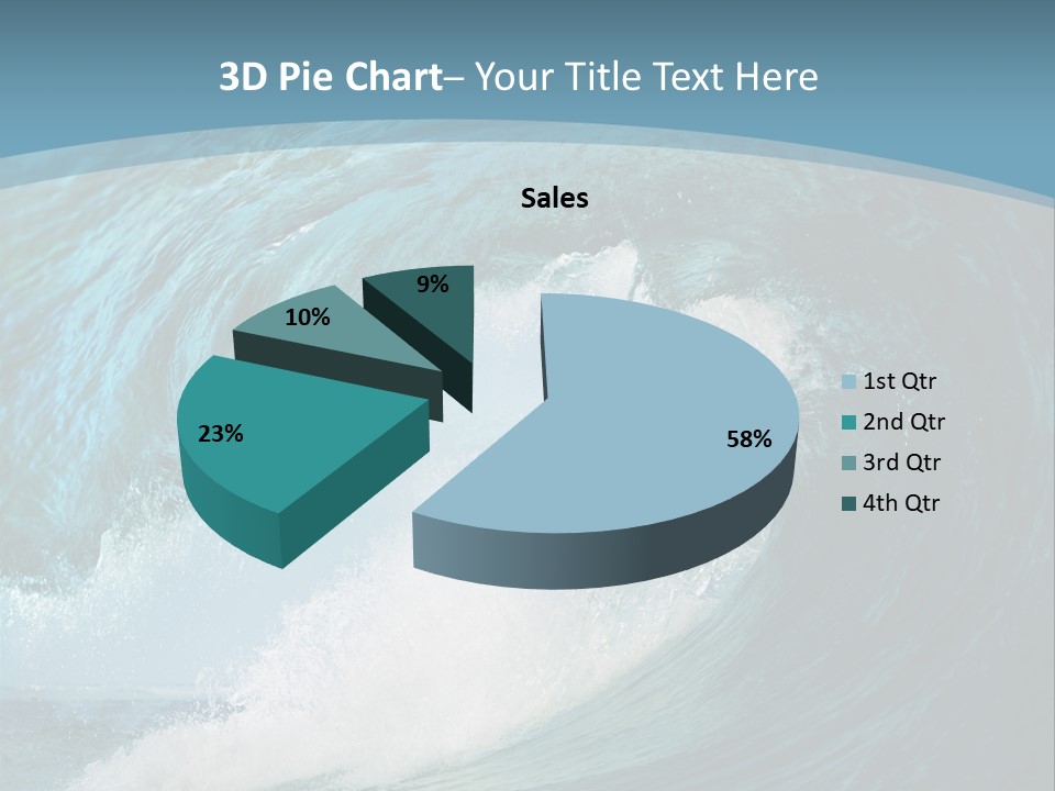 Spray High Reflection PowerPoint Template