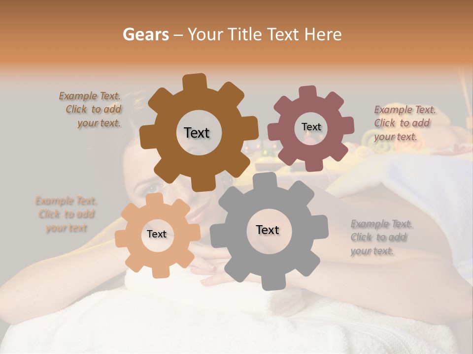 Background Dark Beauty PowerPoint Template