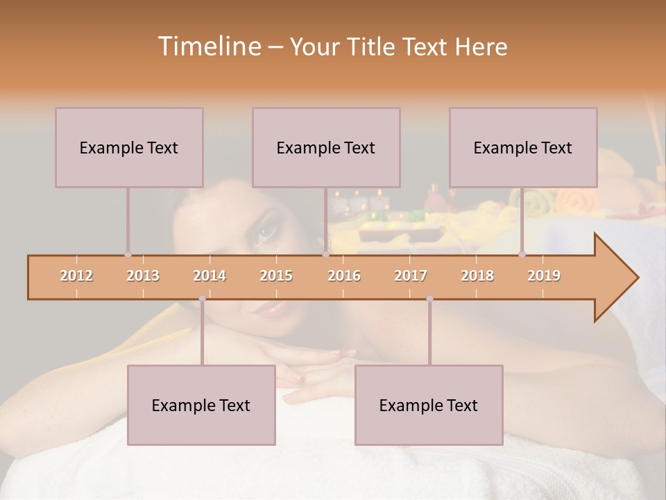 Background Dark Beauty PowerPoint Template