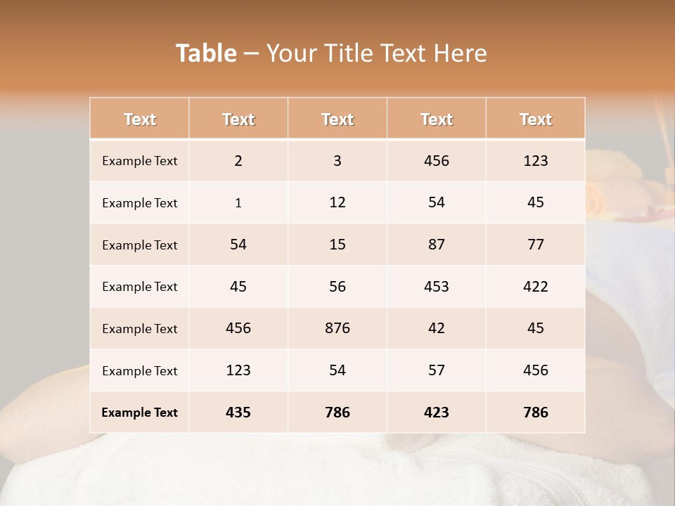 Background Dark Beauty PowerPoint Template