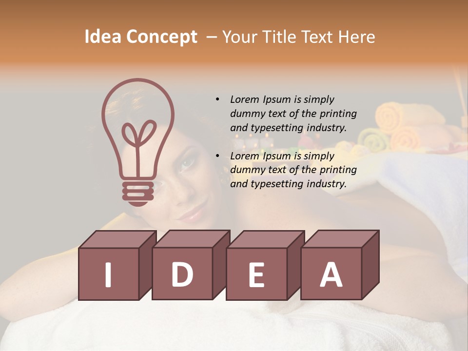 Background Dark Beauty PowerPoint Template