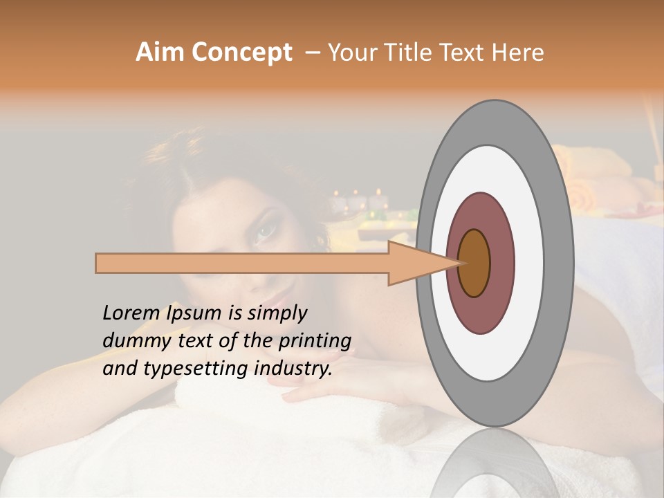 Background Dark Beauty PowerPoint Template