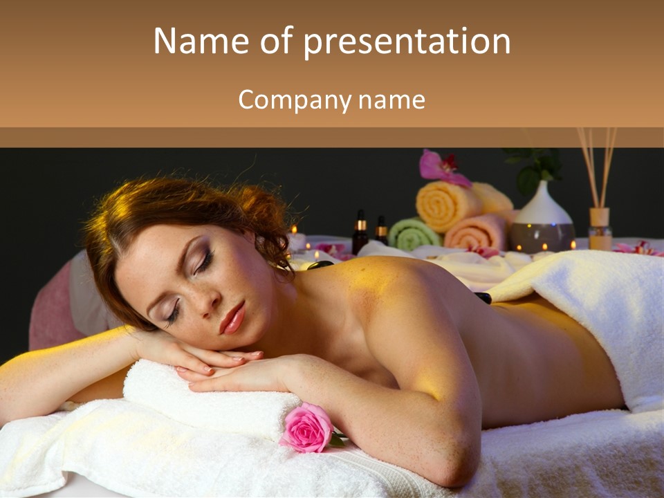 Cosmetics One Beauty PowerPoint Template