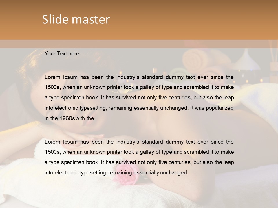 Cosmetics One Beauty PowerPoint Template